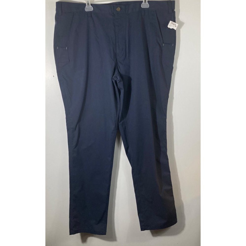 Mens Carhartt Abbott‎ Pant Ripstop Cotton Millington Twill Navy 44 x 34 NWT
